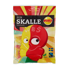 Load image into Gallery viewer, Swedish Candy BUBS Sour Skull