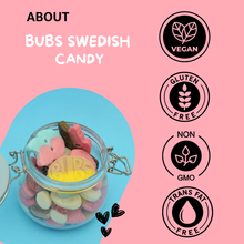 Load image into Gallery viewer, Swedish Candy BUBS Strawberry Vanilla Ovals
