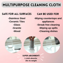 Load image into Gallery viewer, Steyda Reusable Paper Towels - 10 pack Gray