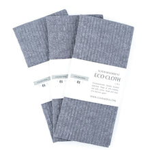Load image into Gallery viewer, Reusable Paper Towels - 3 pcs - Light Grey
