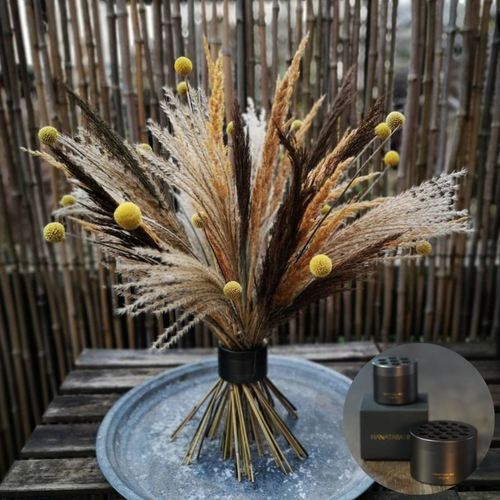 Hanataba Bouquet Utility Vase ikebana Bouquet Twister, 2 Pieces Champagne  Gold : : Home & Kitchen