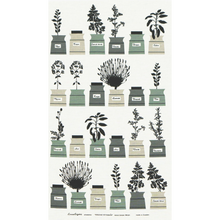 Load image into Gallery viewer, Tea towel Persons Herbs grey
