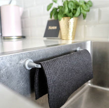 Load image into Gallery viewer, Reusable Paper Towels - 3 pcs - Dark Grey
